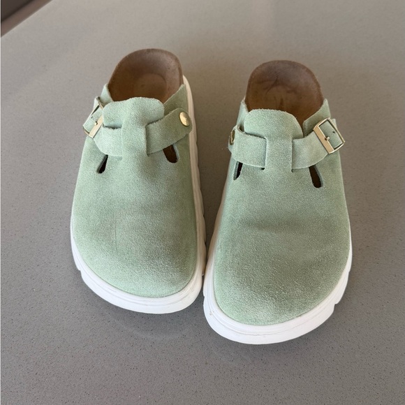 BIRKENSTOCK PAPILLIO BOSTON CHUNKY CLOG SZ 39 WORN LESS THAN 3 TIMES - Picture 2 of 12